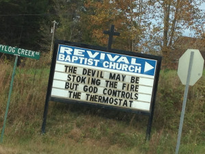 religious sign