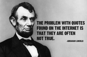 false attribution